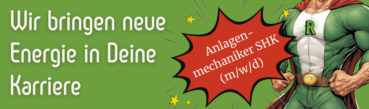 Anlagenmechaniker SHK - Bring neue Energie in deine Karriere